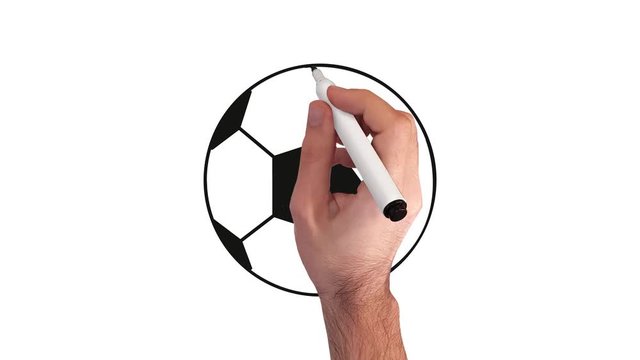 Fußball – Whiteboard Animation