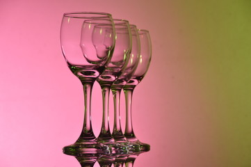  glasses of wine
