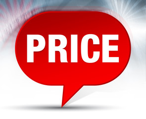Price Red Bubble Background