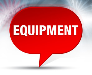 Equipment Red Bubble Background