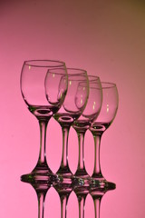 two glasses of wine