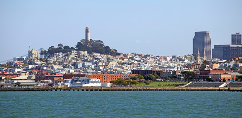 Obraz premium Skyline of San Francisco, California