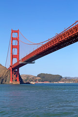Golden Gate bridge in San Francisco, California