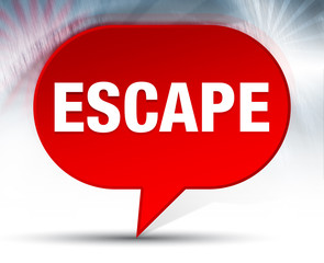 Escape Red Bubble Background