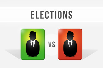 Election, choice between both candidates.