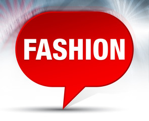 Fashion Red Bubble Background
