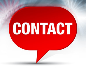 Contact Red Bubble Background