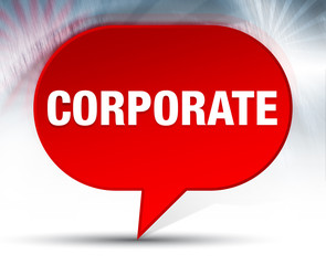 Corporate Red Bubble Background