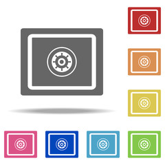 safe icon. Elements of banking in multi color style icons. Simple icon for websites, web design, mobile app, info graphics