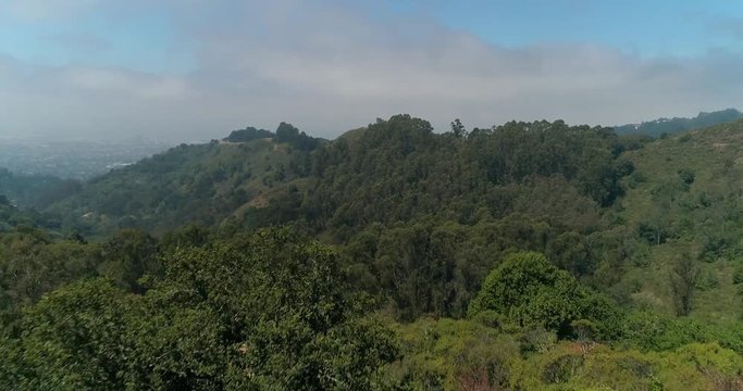 Berkeley hills aerial  Northern California