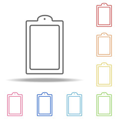 chopping board icon. Elements of kitchen in multi color style icons. Simple icon for websites, web design, mobile app, info graphics