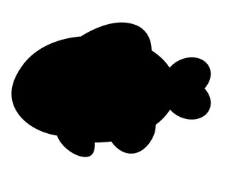 魚のシルエットアイコン