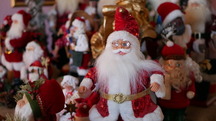 Bunch of Santa's