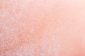 Background of human skin macro