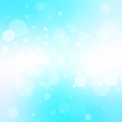 Chritmas holiday celebration theme colorful gredient abstract bokeh background with snow flake winter season.