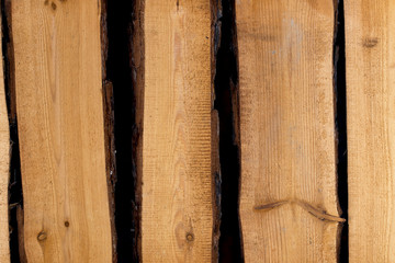 Background of wooden rafters