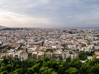 Fototapeta na wymiar View from Acropolis