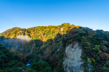 Fototapeta premium 秋の九酔渓