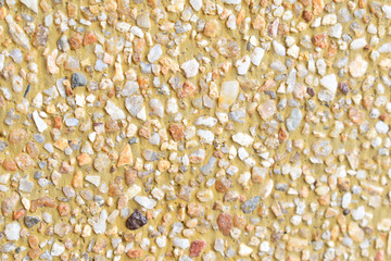 Wall sand mixed with rough texture surface Washed sand texture and background.