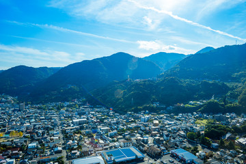 Fototapeta premium 別府市街地