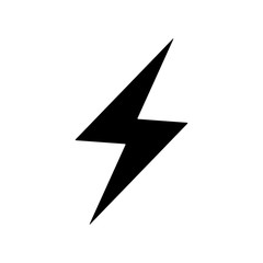 electrical icon, lightning icon vector
