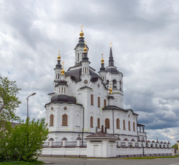 Fototapeta na wymiar Church of Zechariah and Elizabeth, Tobolsk, Tyumen region, Russia