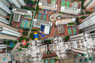 Obraz premium Hong Kong tall building