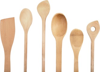 Wooden Spoons - Isolated