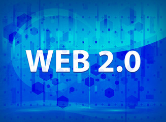 Web 2.0 midnight blue prime background