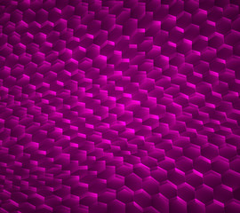 Fototapeta premium abstract vector background with hexagons. landscape and landscape of the virtual world.