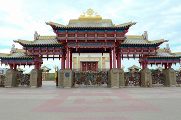Buddhist temple in Kalmykia