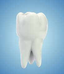 vector molar tooth. beauty and health. tooth cleaning and personal care