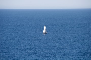 Alone in the ocean