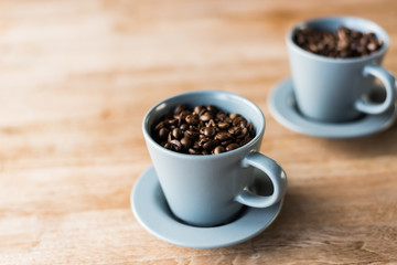 cup of coffee beans