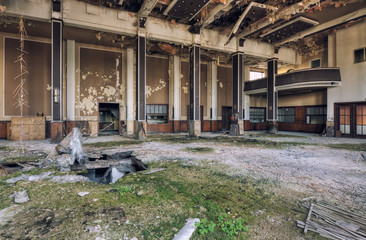 Abandoned Ballroom