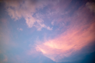 Fototapeta na wymiar sky with clouds background