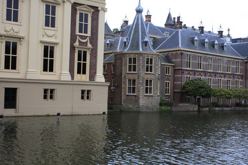 Fototapeta na wymiar The Binnenhof (Dutch, literally 