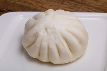 Asian traditional steamed bun