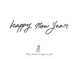 성탄절 / 손으로 그린 성탄전 카드