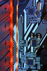 LED-illuminated circuit board