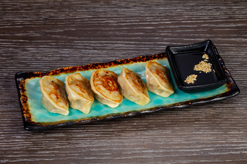 Delicious gedza dumplings