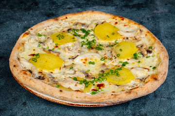 Pizza with meat