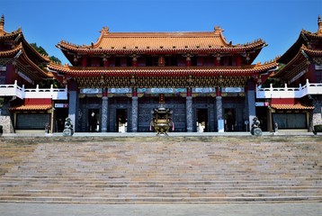 Fototapeta premium Sun Moon Lake Wen Wu Temple, Taiwan