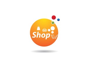 Shop logo illustration