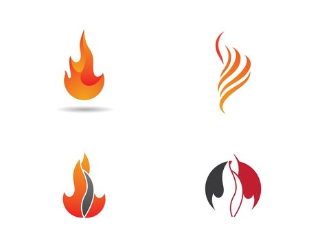 Fire flame logo