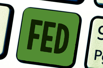 Conceptual hand writing showing Fed. Business photo text A federal agent and official especially a member of the FBI Reserve army.