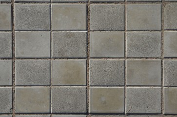 A simple grid of footpath texture