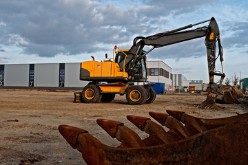 baustelle industrieanlage