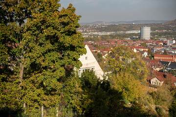 Stuttgart, Deutschland, in Herbstfarben