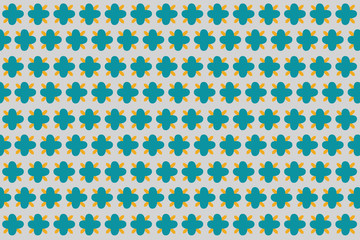 Geometric green on grey pattern modern background